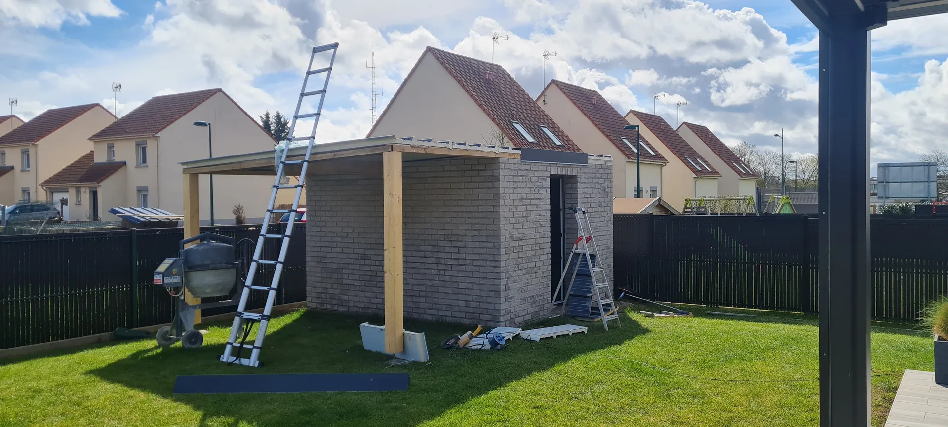 Construction cabane de jardin - Vicari Fils